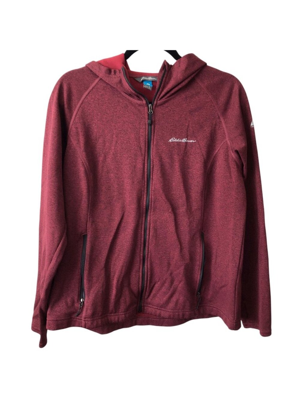 Eddie Bauer Red Long Sleeve Full-Zip Hoodie Jacket XL